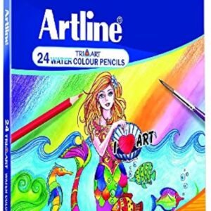ARTLINE WATER COLOR PENCILS 24 WITH BRUSH