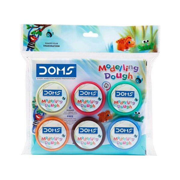 DOMS MODELLING DOUGH 6 SHADES