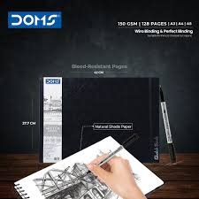 DOMS SKETCH BOOK HARD A5 - 8924