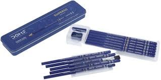 DOMS SUPERIO PENCIL 12 PCS TIN BOX DOMS SUPERIO PENCIL 12 PCS TIN BOX
