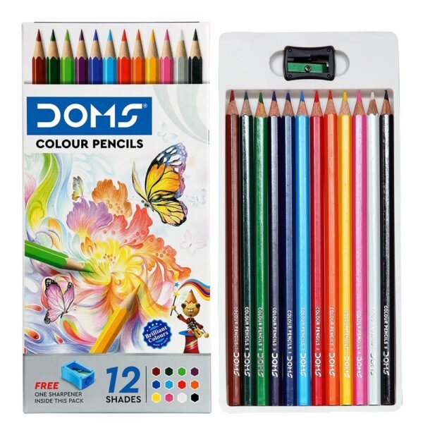 DOMS ZOOM FSC - 12COLOR PENCIL DOMS ZOOM FSC - 12COLOR PENCIL