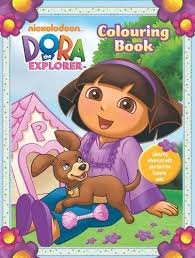 DORA THE EXPLORER FRIENDSHIP COLOURING BOOK