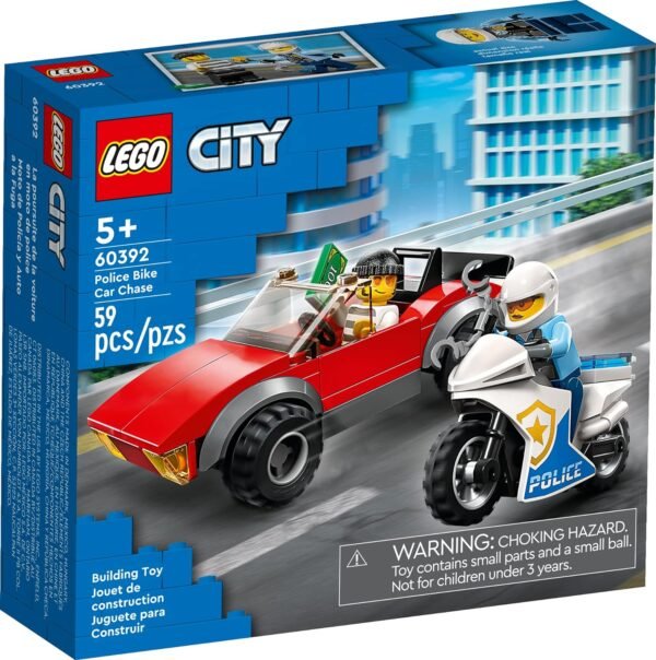 LEGO POLICE BIKE CAR CHASE
