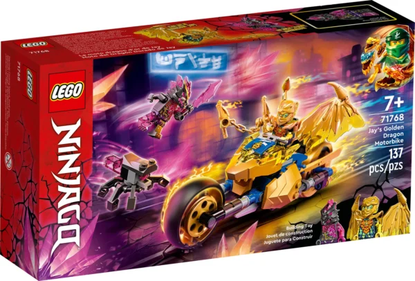 NINJAGO JAY'S GOLDEN DRAGON MOTORBIKE