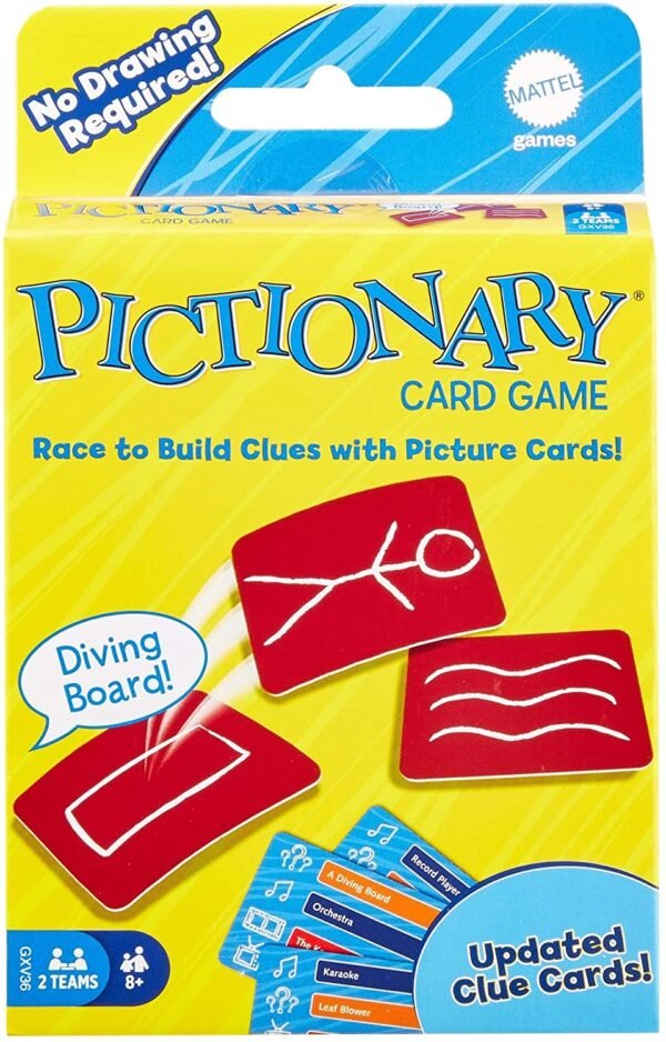 PICTIONARY CARD GAME