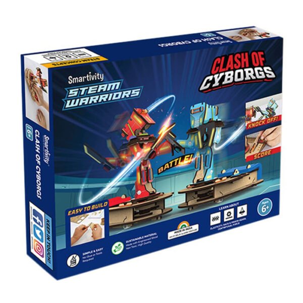 SMARTIVITY STEAM WARRIORS CLASH OF CYBORGS SMARTIVITY STEAM WARRIORS CLASH OF CYBORGS