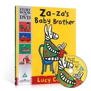 STORY BOOK AND DVD ZA-ZA'S BABY BROTHER