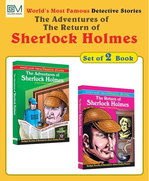 WORD'S MOST FAMOUS DETECTIVE STORIES THE RETUN OF SHERLOCK HOLMES