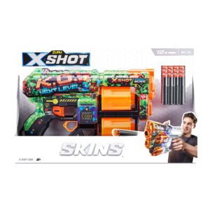 X SHOT SKINS DREAD (12 DARTS) OPEN BOX